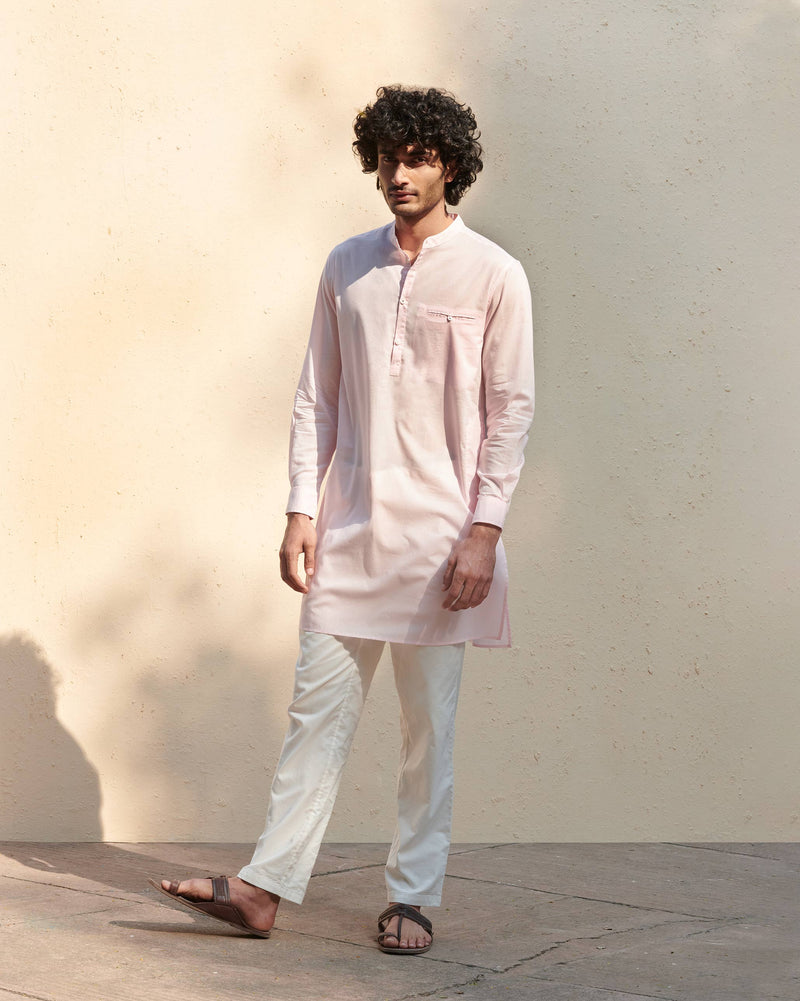 Pondicherry Kurta - Pink