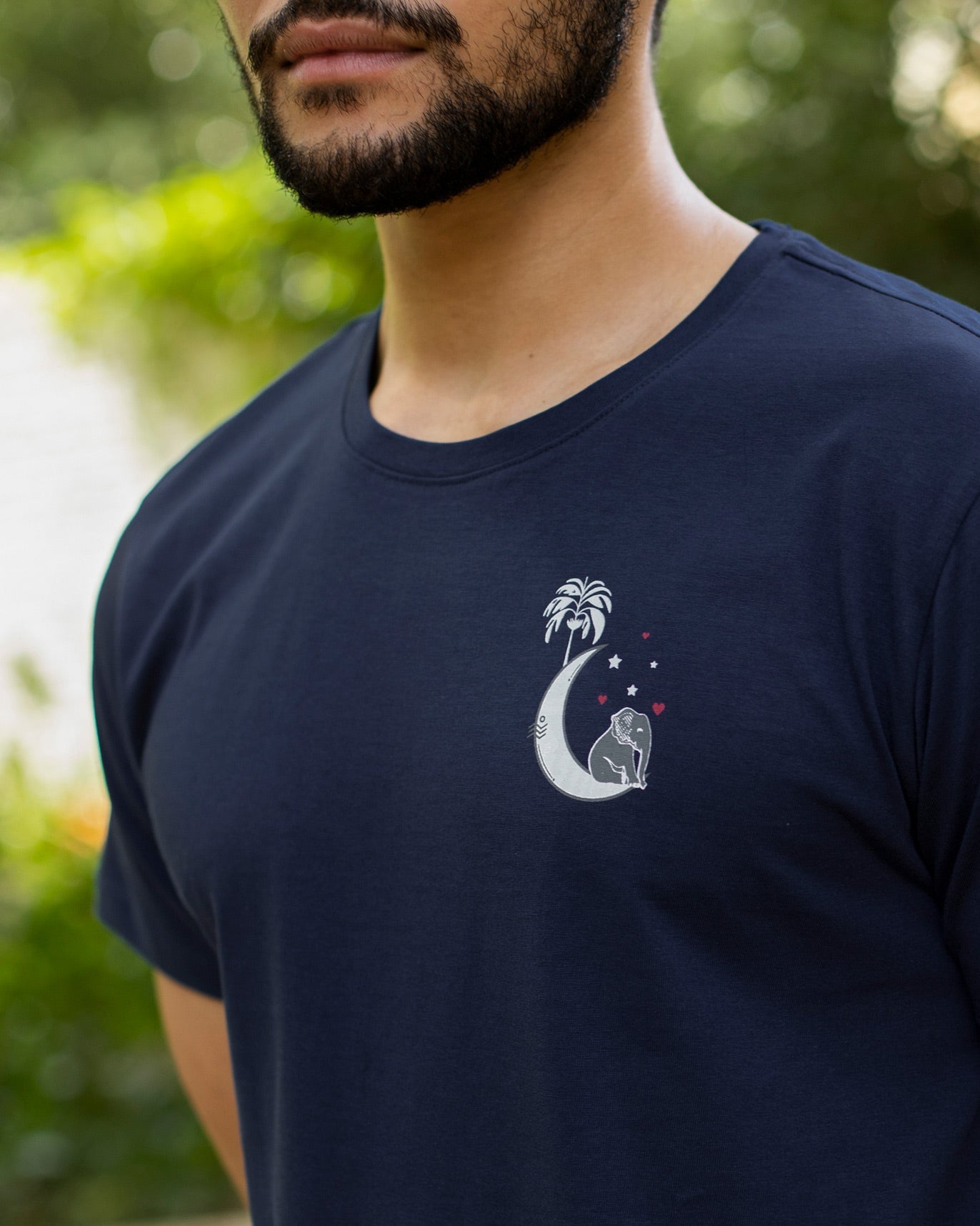 Over the Moon T-Shirt - Navy