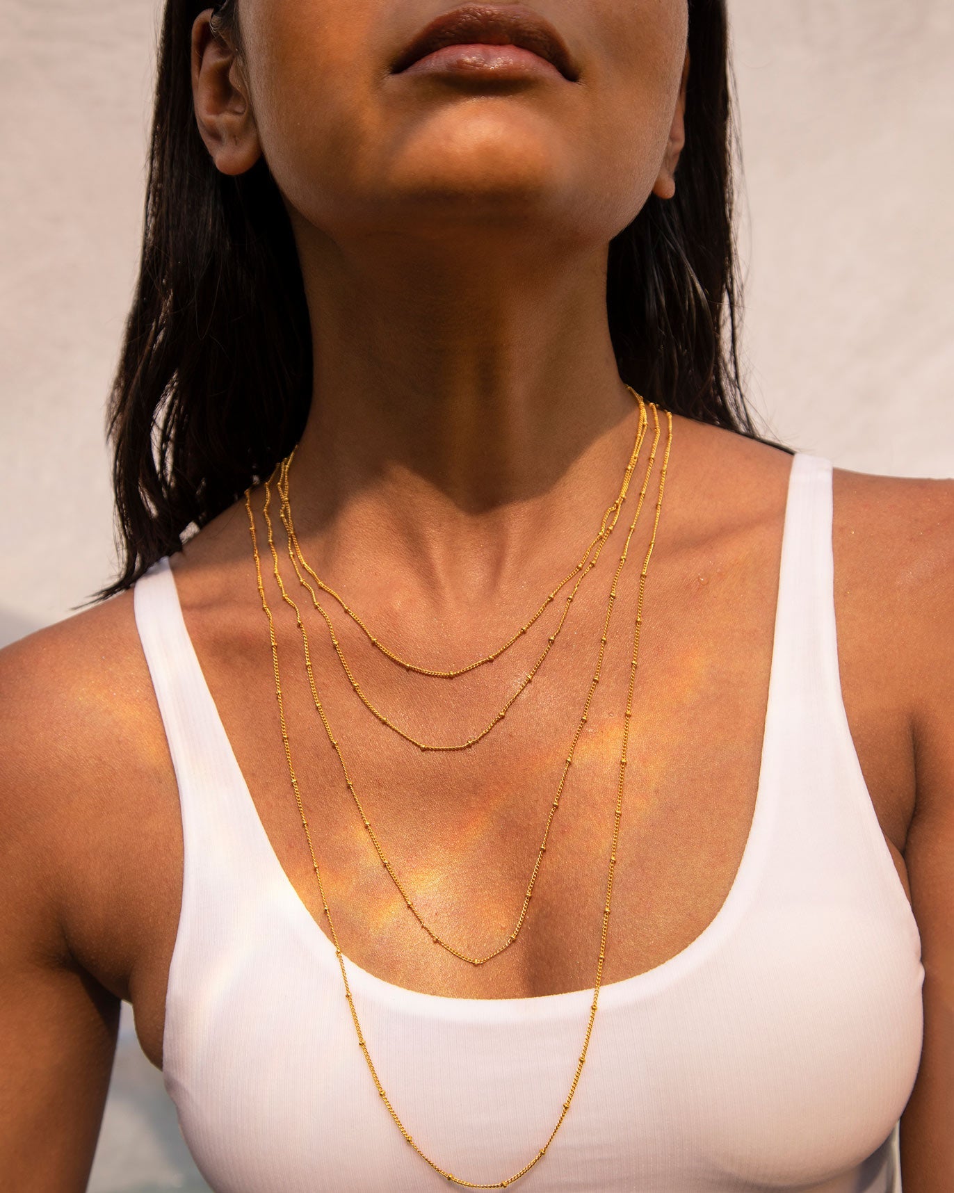 Boondi Chain (small) - Gold