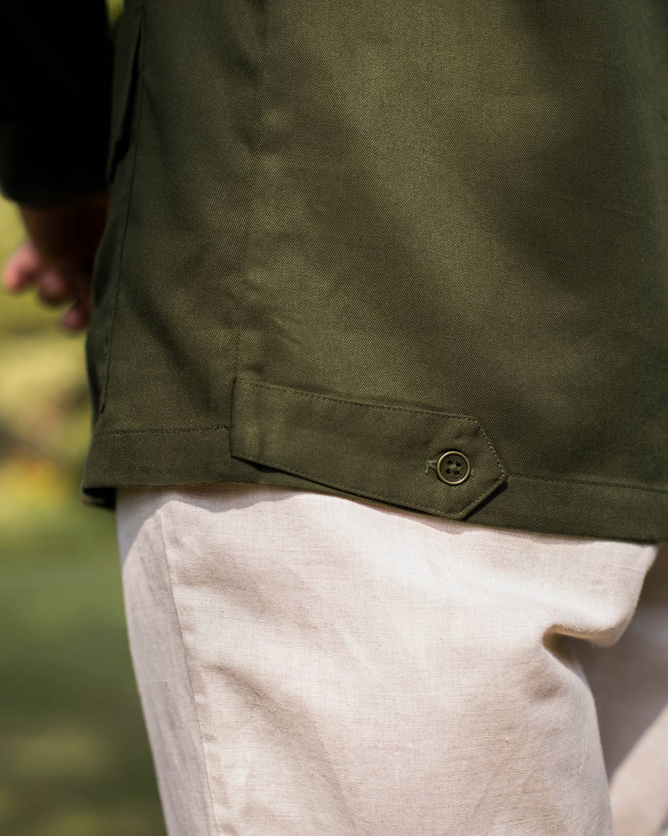 Safar Shirt Jacket - Olive