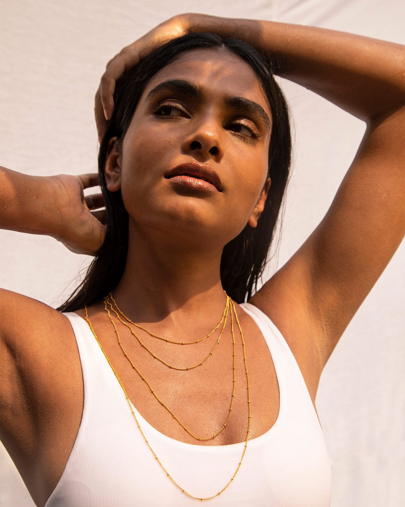 Boondi Chain (Extra small) - Gold