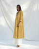 Summer Pleat Kurta - Ochre