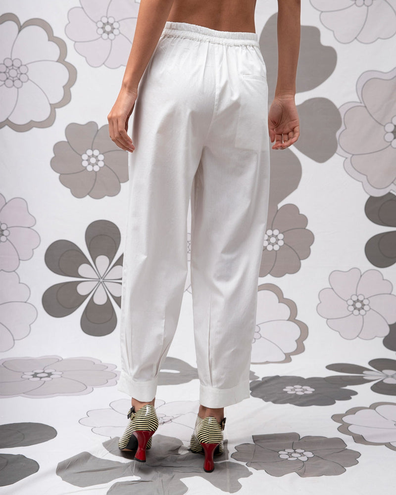 Dart Trousers - Ivory