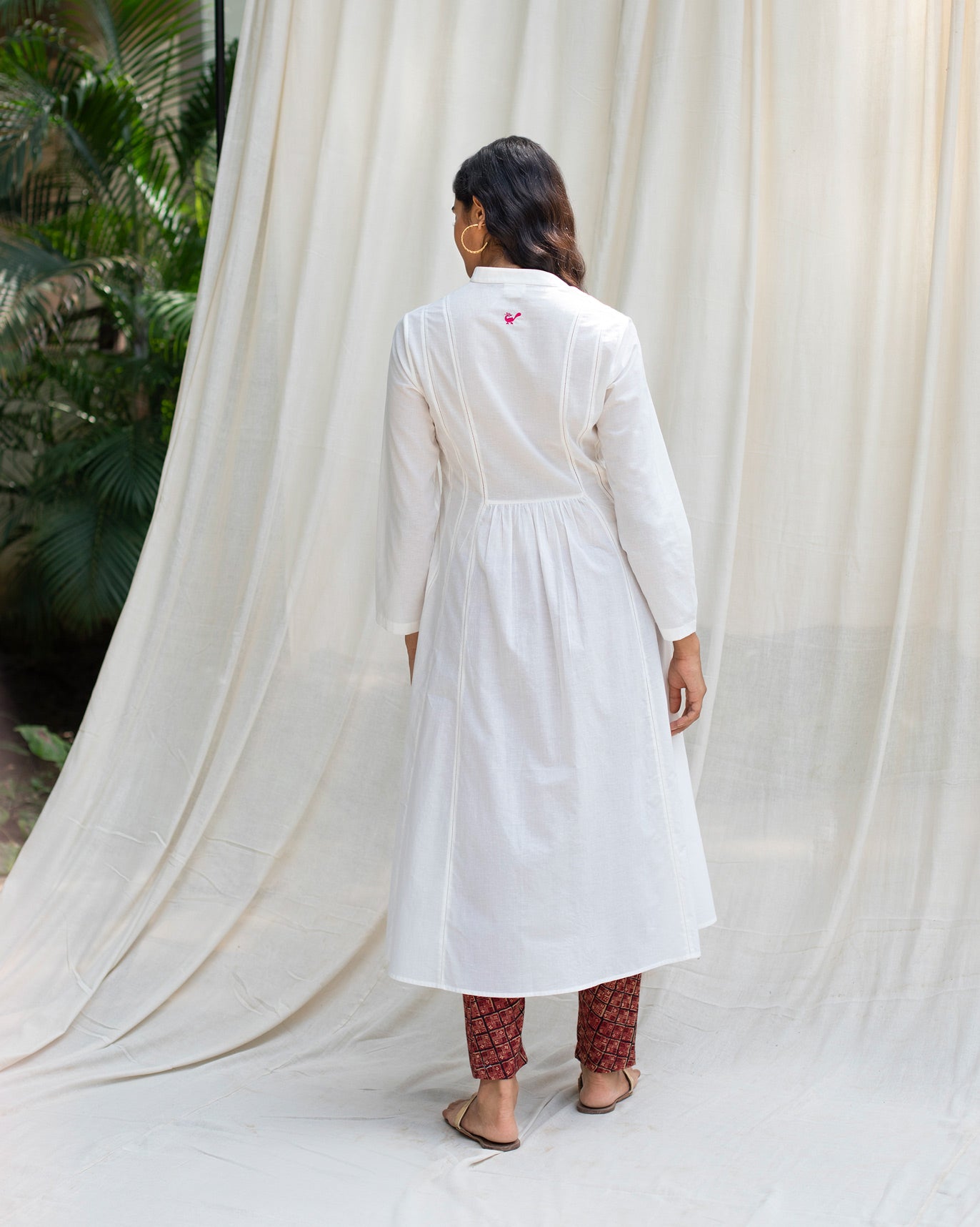 Yoke Kurta - Ivory