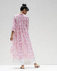 Smocked Back Kurta - Pink & Ivory