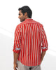 Arugam Shirt - Red & White