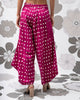 Big One Pocket Pants - Berry & Ivory