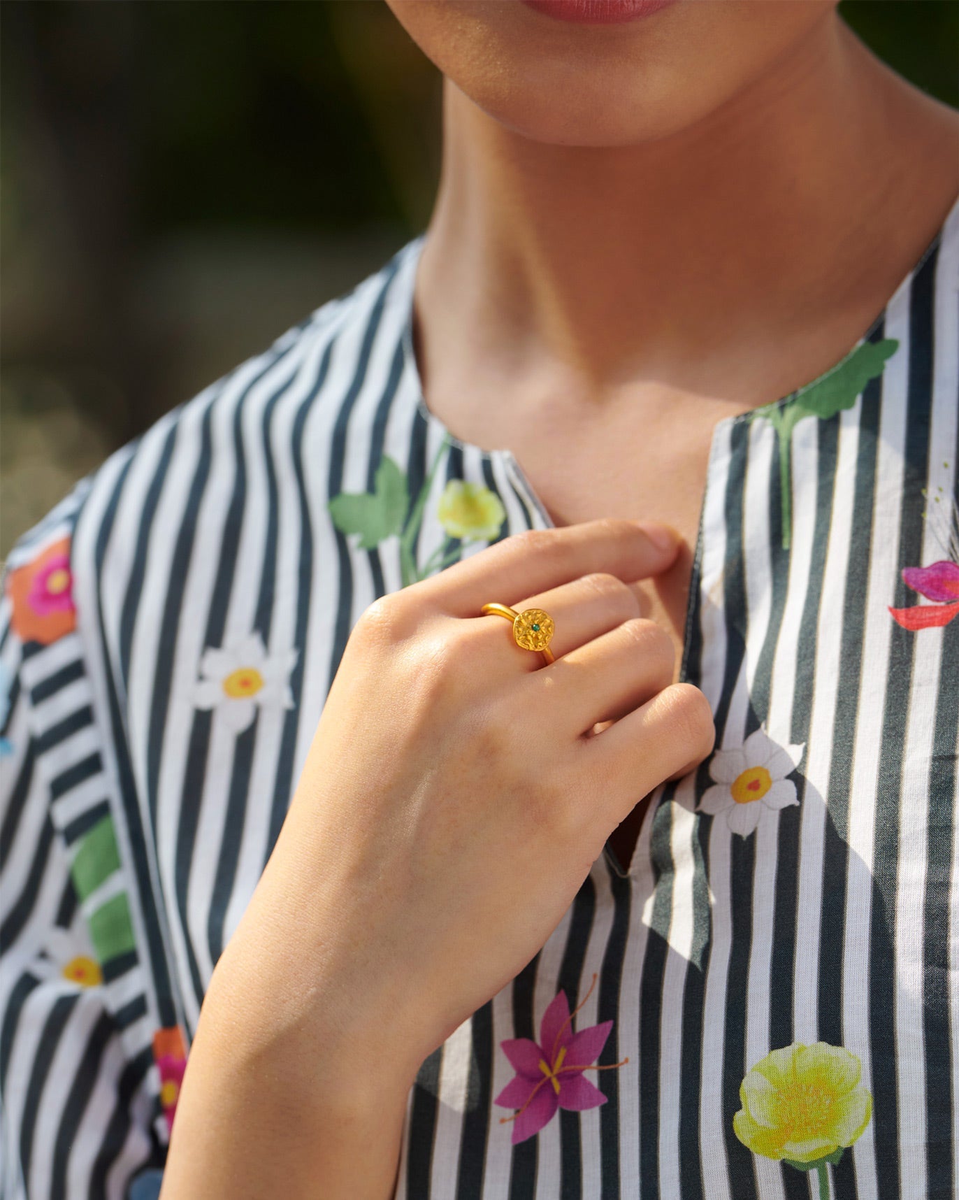Phool Ring - Gold
