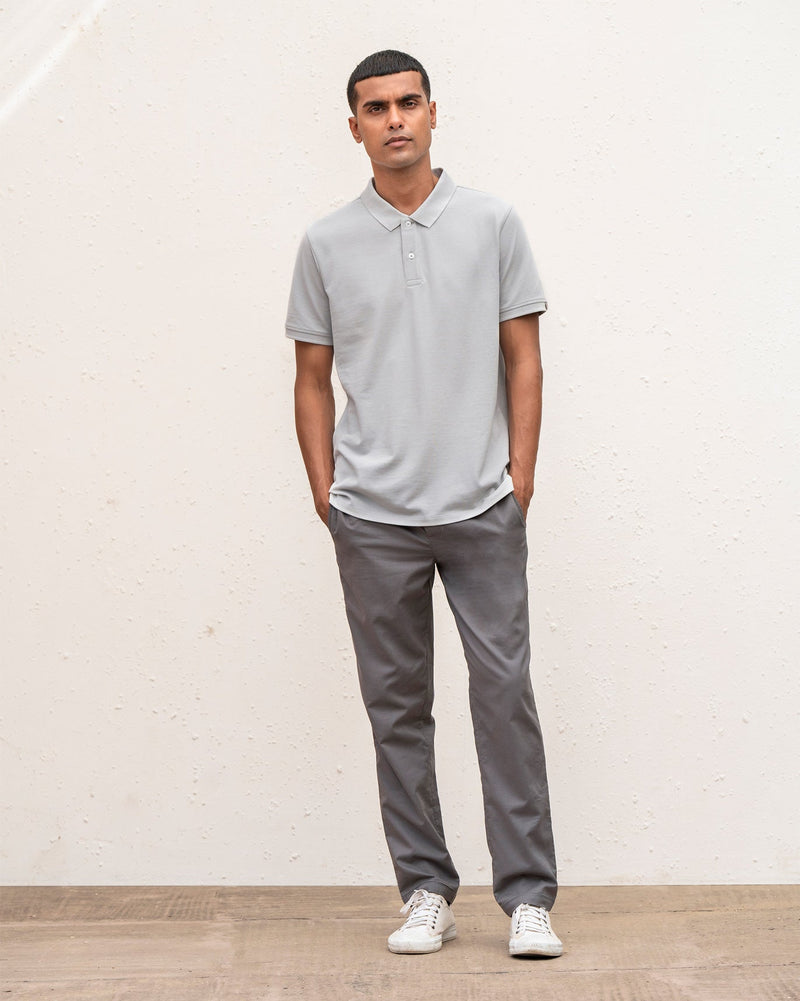 Polo T-shirt - Grey