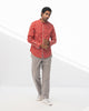 Arugam Shirt - Red & White