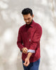 Musafir Pocket Shirt - Red