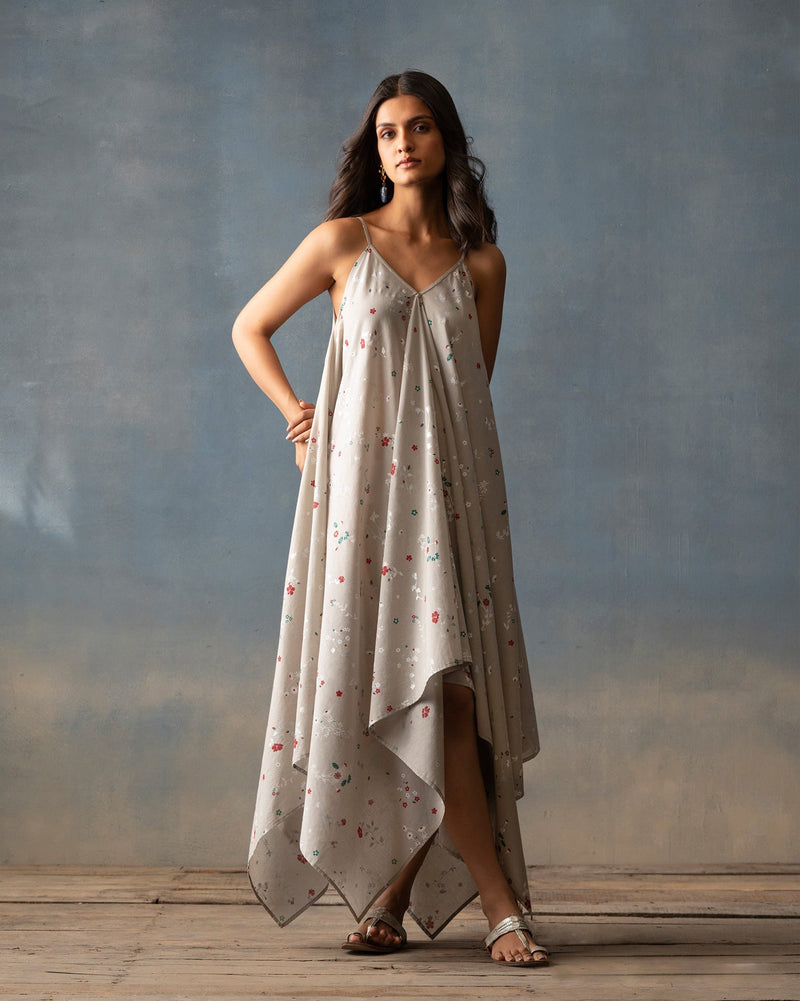 Handkerchief Dress - Grey