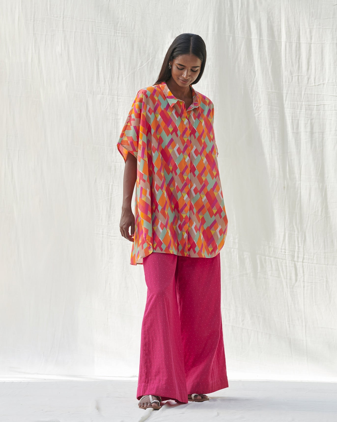 Kaftan Shirt - Multi Color