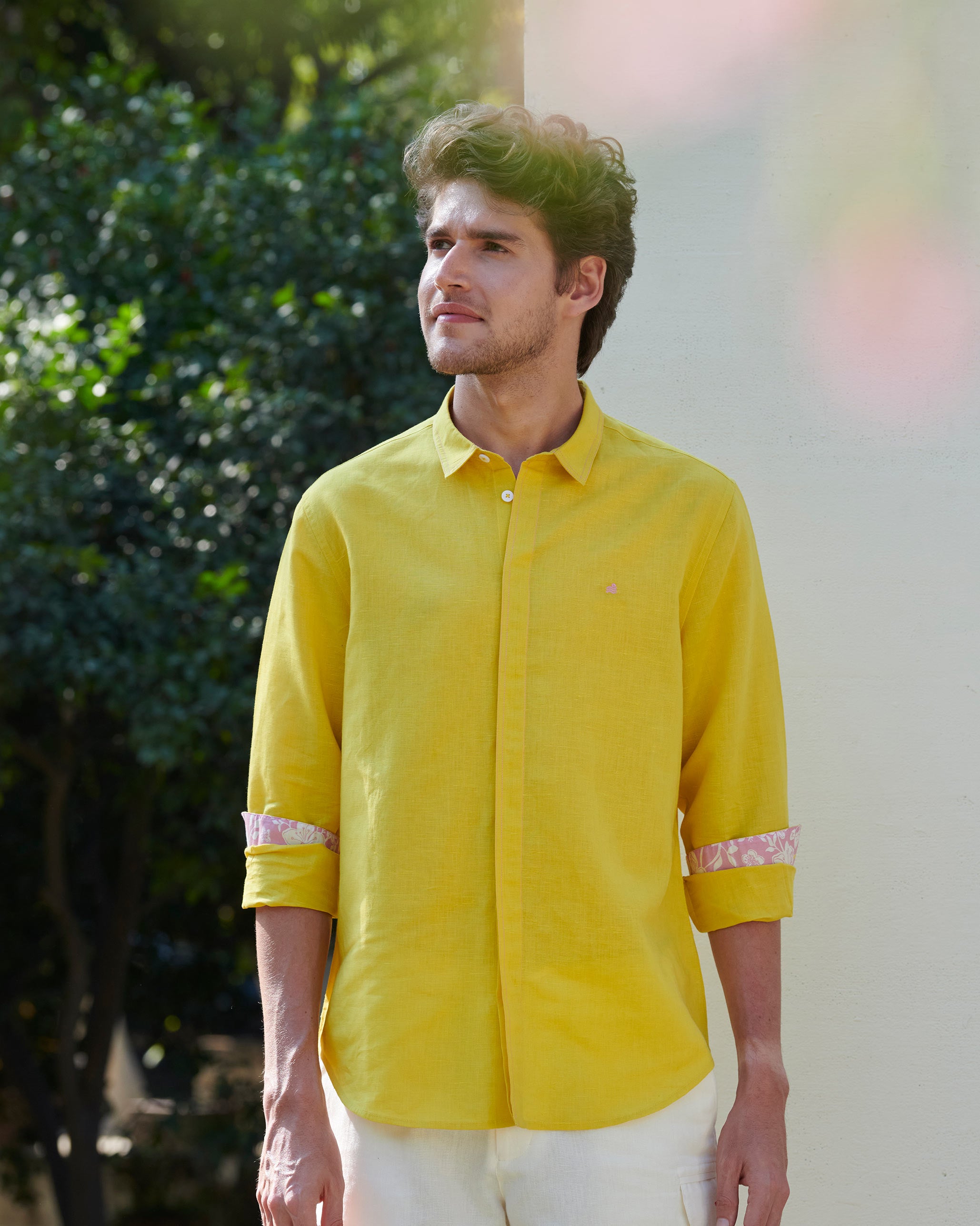 Zanzibar Shirt - Chartreuse