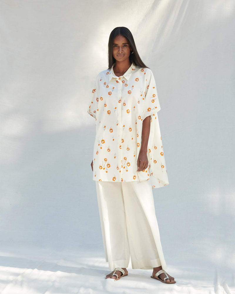 Kaftan Shirt - Ivory