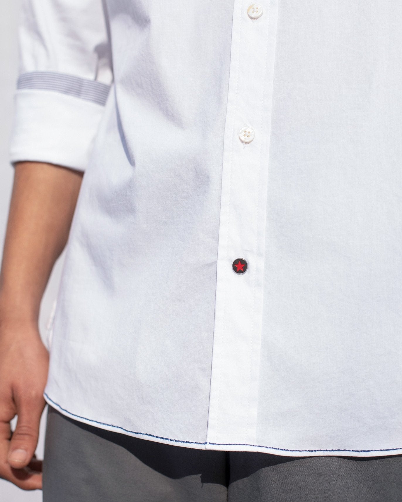 Kochi Collar Shirt  - White