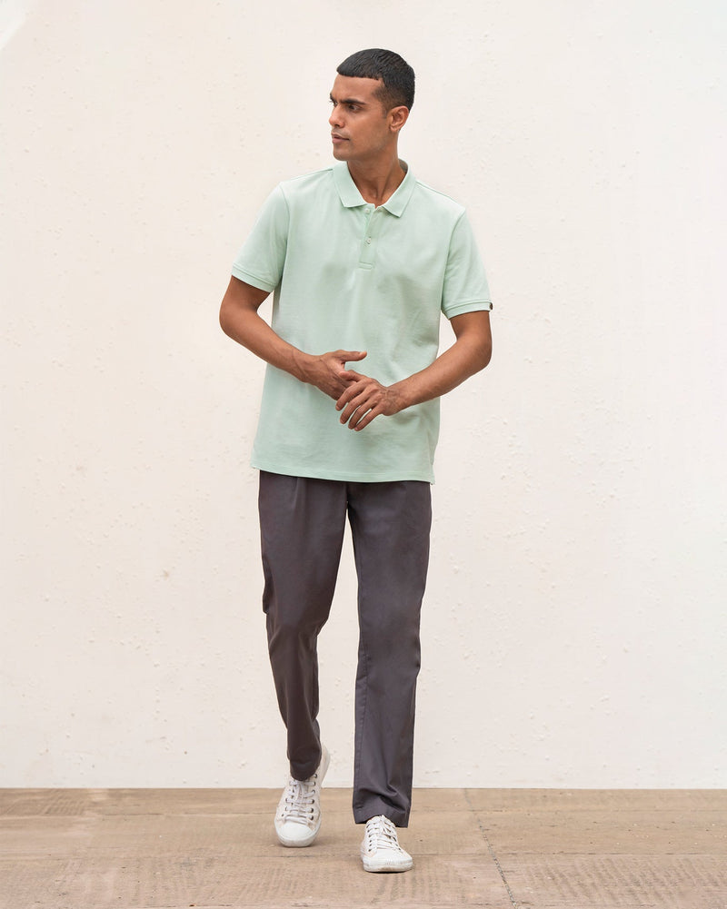 Polo T-shirt - Aqua